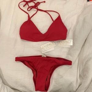 LSPACE red bikini set size small